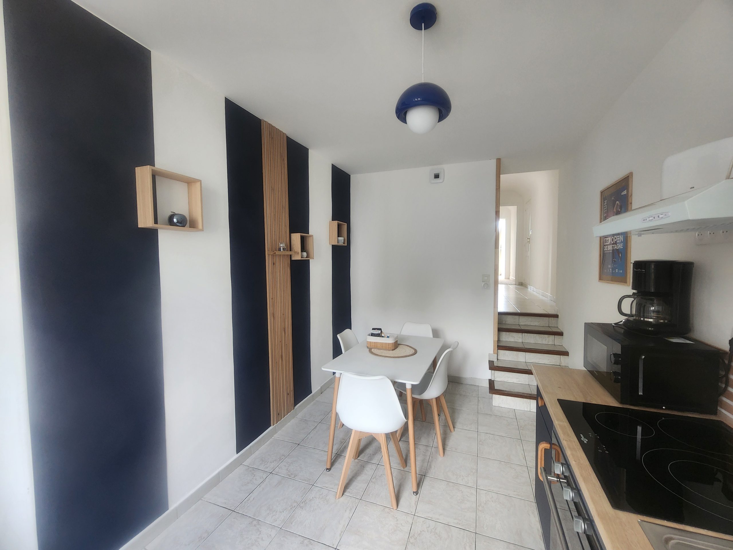 Le Carré vert – appartement avec terrasse à Lamballe – vue du logement
